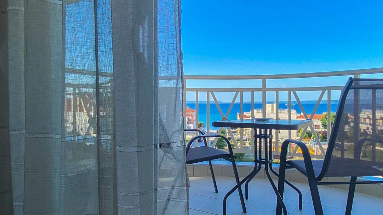 Properstay 107 - Villa Sea View Polychrono Esterno foto