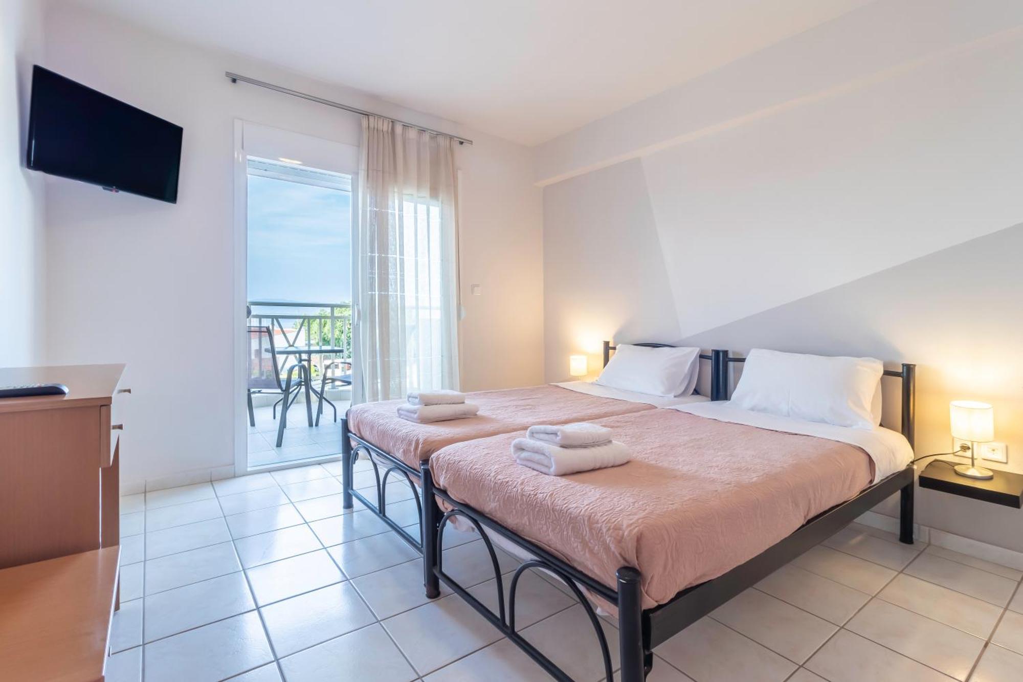 Properstay 107 - Villa Sea View Polychrono Esterno foto