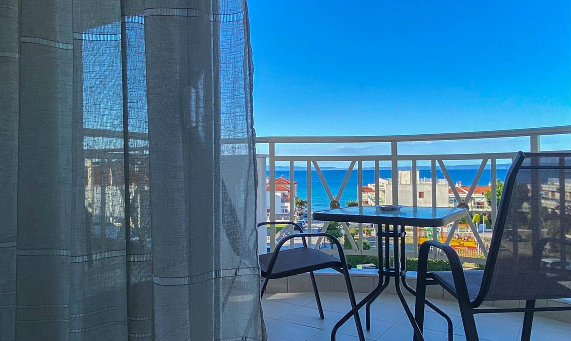 Properstay 107 - Villa Sea View Polychrono Esterno foto